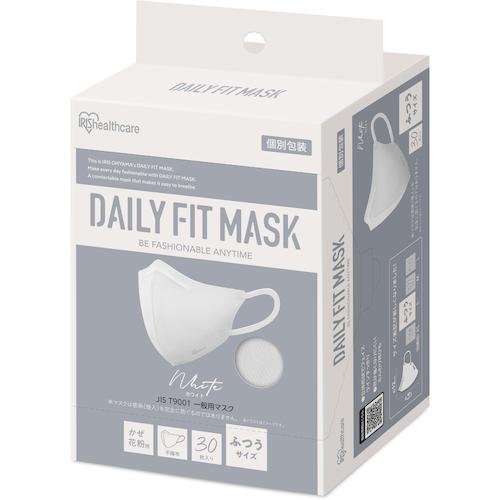 アイリスオーヤマ IRIS 296468 DAILY FIT MASK 立体 ふつうサイズ 30枚
