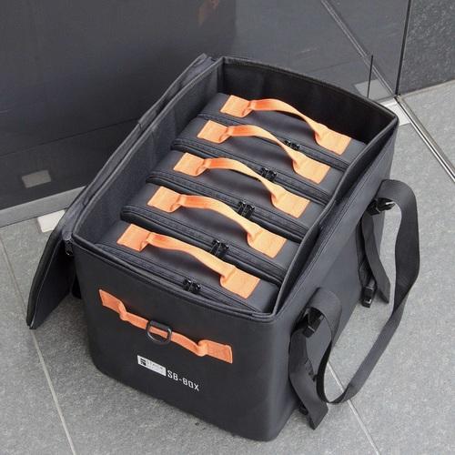 TRUSCO プロ用段積みバッグ STACK BLOCK 3段タイプ SB3SET