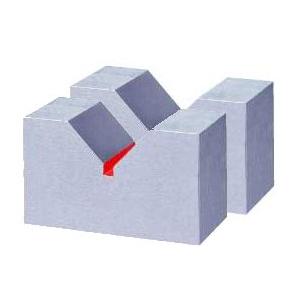 新潟理研測範 硬鋼製　Vブロック A級仕上 呼寸法150 　558-150A