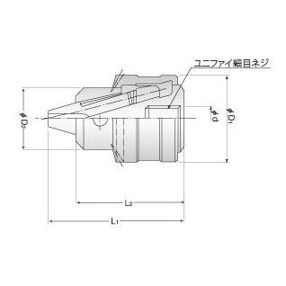 ユキワ精工 ドリルチャック(ネジ型) 6.5EL-3/8X24 : 機械工具 ユキワ精工 ドリルチャック(ネジ型) 6.5EL-3/8X24 : 機械工具