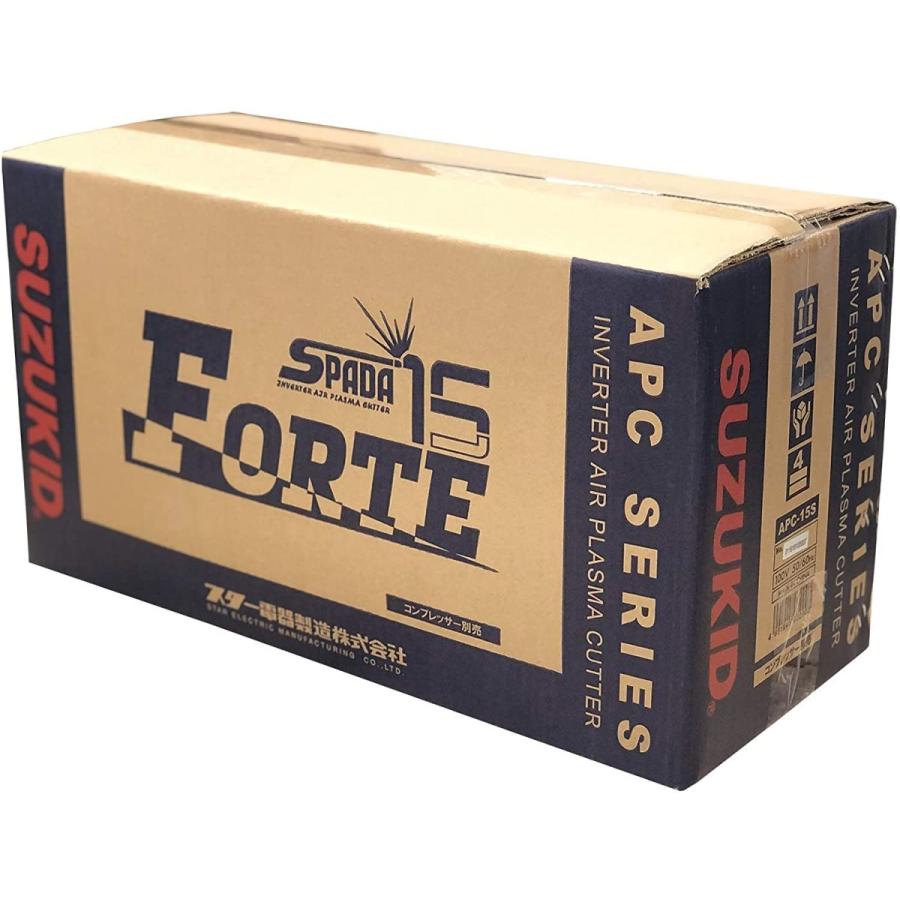 【店頭お渡し限定】(26-1-4)SUZUKID　エアープラズマ切断機　エスパーダ15フォルテ　APC-15S SUZUKID（スズキッド） エアープラズマ切断機 エスパーダ15フォルテ