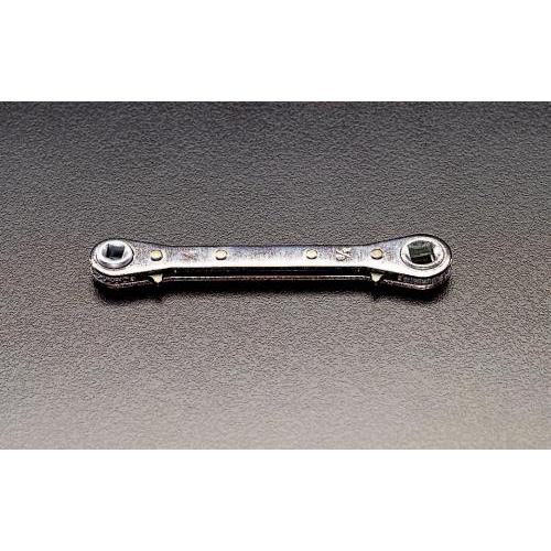 ESCO エスコ 3/16"x5/16"・1/4"x3/8" バルブキーレンチ EA213D | エスコ
