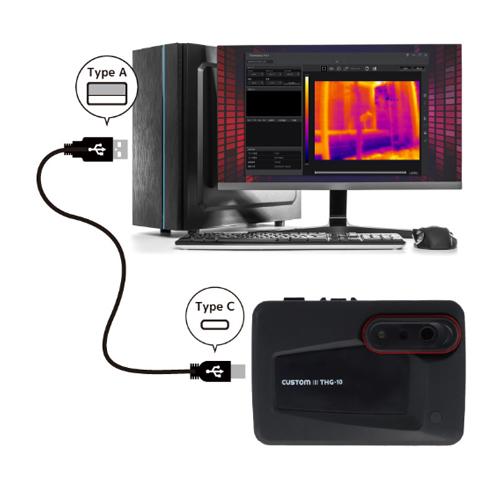 ESCO エスコ -20℃/+550℃ 赤外線サーモグラフィー EA701ZC-12_1