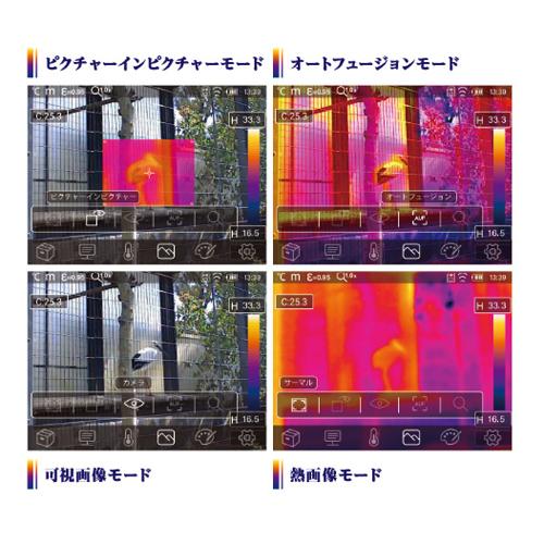 ESCO エスコ -20℃/+550℃ 赤外線サーモグラフィー EA701ZC-12_2