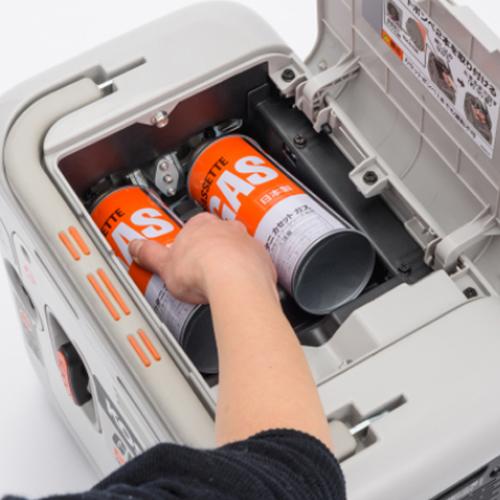 ESCO エスコ AC100V/0.9kw(DC12V) 発電機(ポータブルガス式) EA860JK-1_5