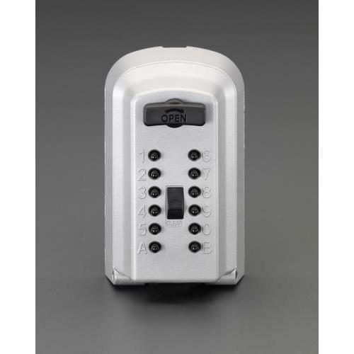 エスコ 76x57x127mmキーボックス(プッシュボタン式) EA983ZA-31 エスコ（ESCO） 76x57x127mm キーボックス(プッシュボタン式) EA983ZA