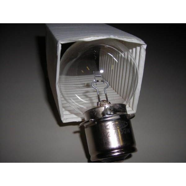 細渕電球 タングステンランプ HOSOBUCHI12V-100W 10個入 : 機械工具の