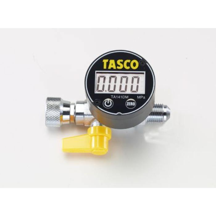 TASCO TA142GD エアコン用テスト機器 イチネンTASCO デジタルミニ真空ゲージキット(ストレート仕様) TA142GD