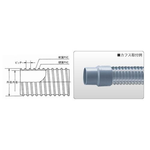 ナガセルータック TAC トーメイダクト-75-9m_1
