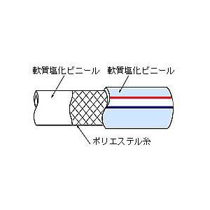 【直送・代引不可】TOYOX トヨロン TR-9 (内9/外15/長さ100m) TR-9_1