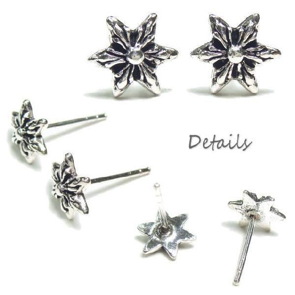 最終値下げ　ハリム　スターピアス　2個セット　シルバー925 ピアス シルバー925 星 スタッドピアス silver925 シルバー