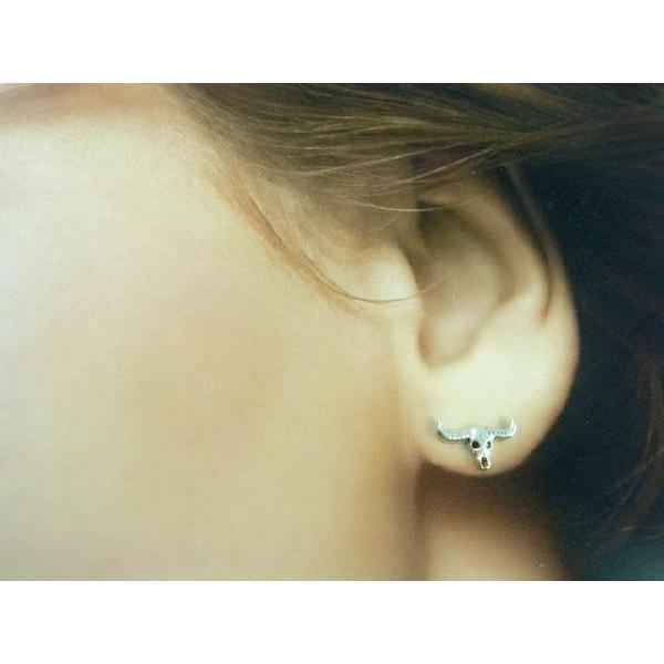 4°C シルバー スタッドピアス es374-1.jpg