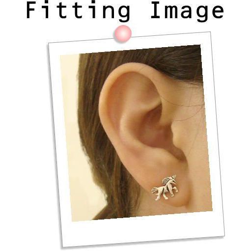 馬 ピアス シルバー925 両耳 ロンハーマン RonHerman/ロンハーマン