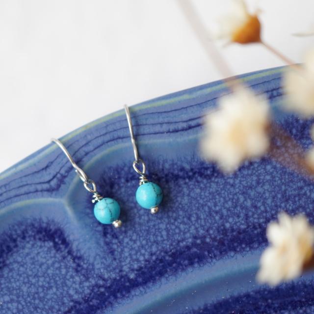 超レアデザイン！試行錯誤で完成！ハンドメイドのターコイズシングル籠