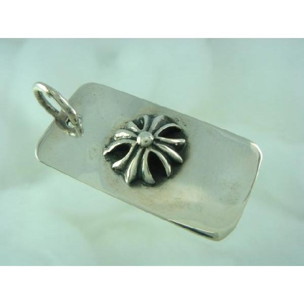 シルバー925 紋章 ペンダントヘッド プレート 十字架 silver925