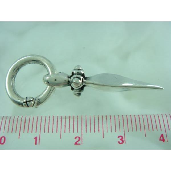 シルバー925 剣 十字架 クロス 槍の先 ペンダントトップ silver925