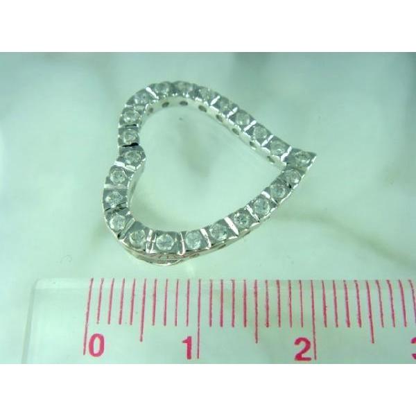 シルバー925 ハートのペンダントヘッド silver925 シルバーアクセサリー ペンダントヘッド ペンダントトップ レディースの画像