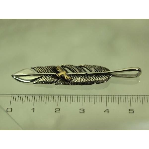 銀製 シルバー 925 ペンダント トップ 根付 男根モチーフ 重量12.6g シルバー925 フェザー 羽根 メンズペンダントトップ silver925