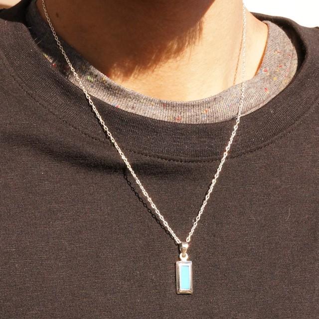天然石 シルバー ペンダント トップ 925 シルバー925 ペンダントヘッド ペンダントトップ トルコ石風 silver925