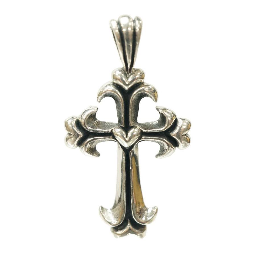 シルバー925 ボウガンのような形 クロス 十字架 ペンダントヘッド