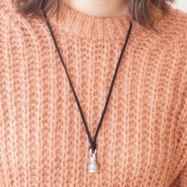 ベル 鈴 銀の鐘 ネックレス シルバー925 silver925 ペンダントトップ ペンダントヘッド メンズネックレスの画像