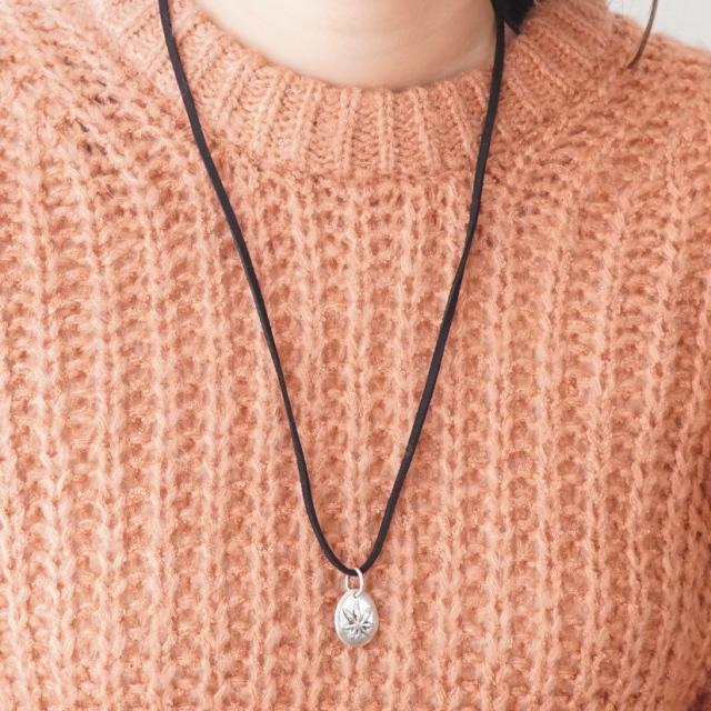 HUF ネックレス マリファナリーフペンダント 箱あり SV925 シルバー HUF ネックレス マリファナリーフペンダント 箱あり SV925