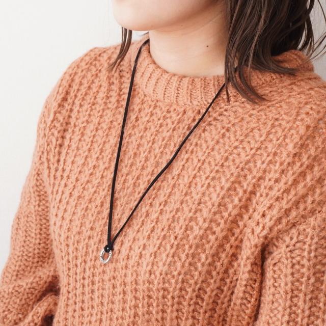 輪っか リング トラバル模様 メンズ ネックレス シルバー925 silver925 ペンダントトップ ペンダントヘッドの画像