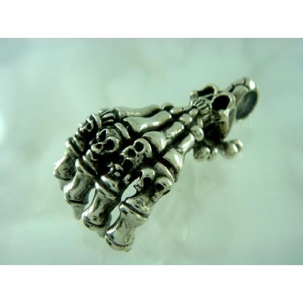 Skull Hand ペンダントヘッド SILVER 925 ドクロの手 ペンダントトップ silver925 シルバーアクセサリー