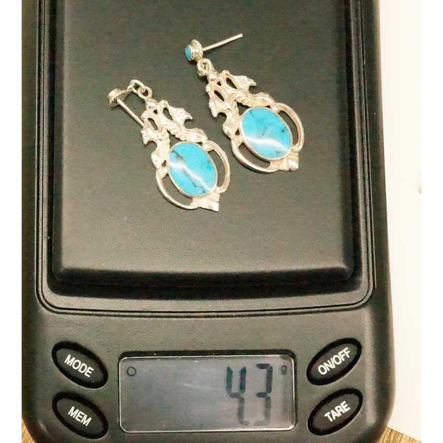 Silver925 サークルリンク チェーンピアス 揺れる シルバー925 ロング 