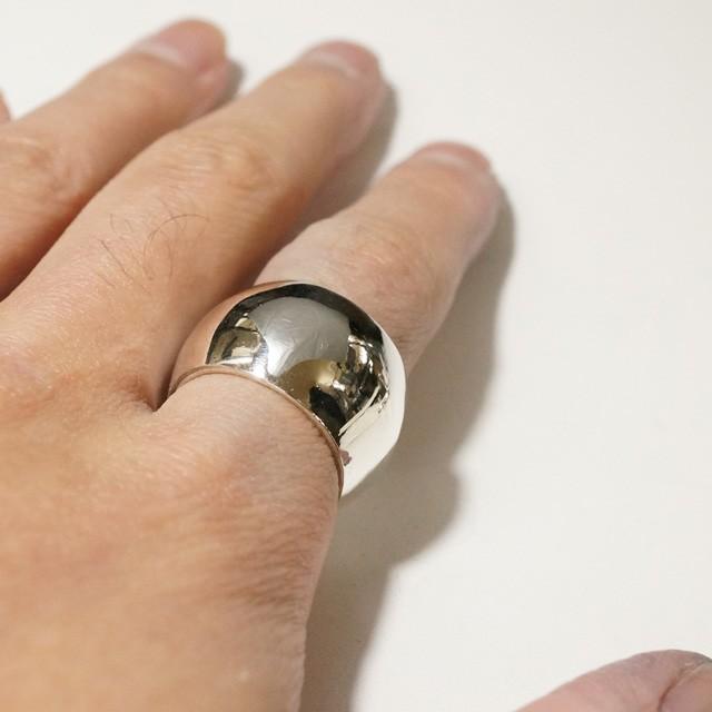 シルバー925 メンズ レディース リング シンプル ツヤっと輝くシンプル