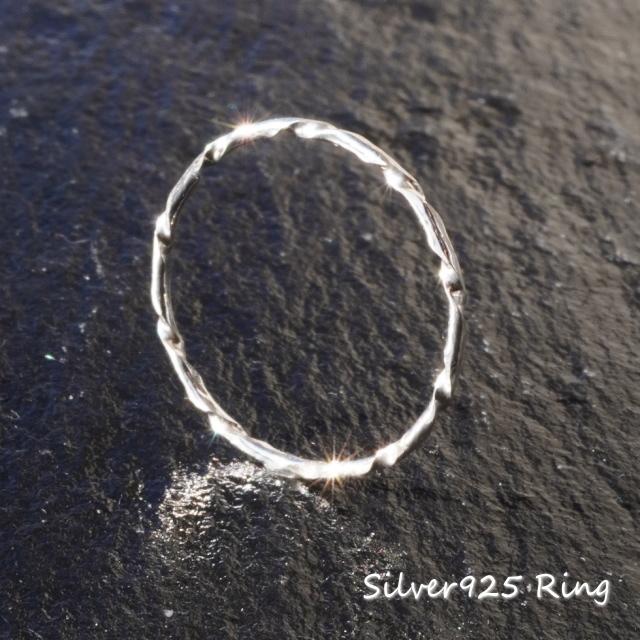 シルバーリング シルバー925 指輪 ピンキーリング 親指リング シンプル