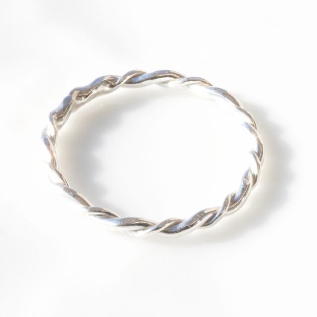 シルバーリング 指輪 ピンキーリング 親指リング シンプル シルバー線