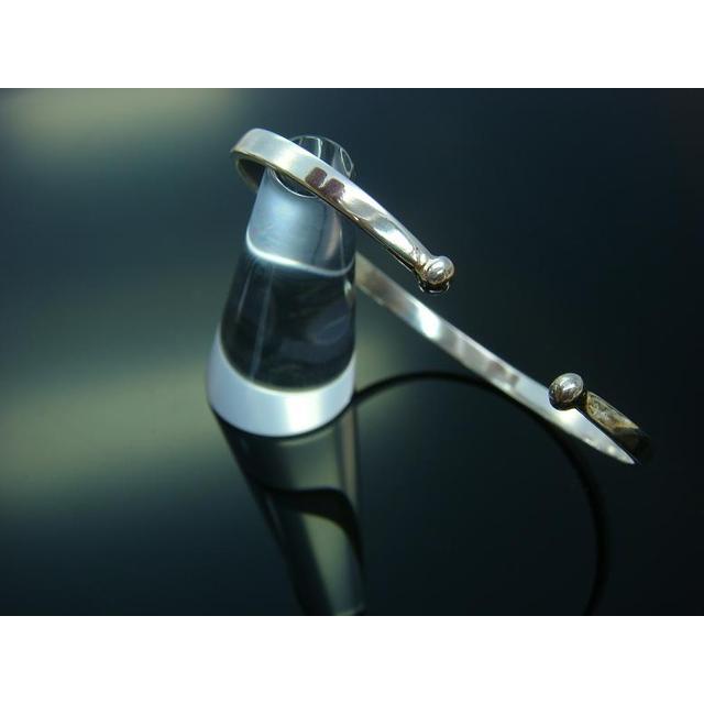 シルバーブレスレット シンプル シルバーバングル シルバー925 silver925 シルバーアクセサリー メンズ mensの画像