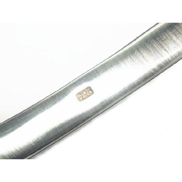 シンプルなシルバーバングルブレスレット シルバー925 silver925