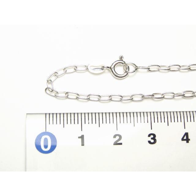 ロング小豆チェーンのブレスレット ロングアズキチェーン：サイズ幅2mm