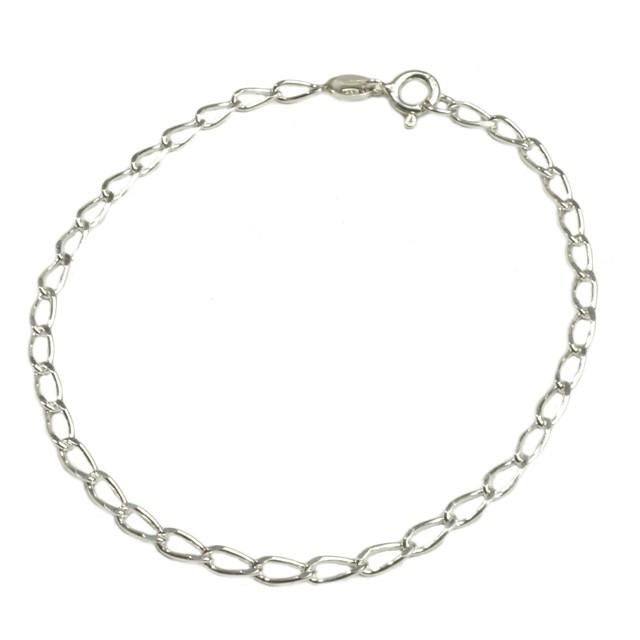 シルバー925 キヘイチェーンブレスレット オーソドックス シンプル
