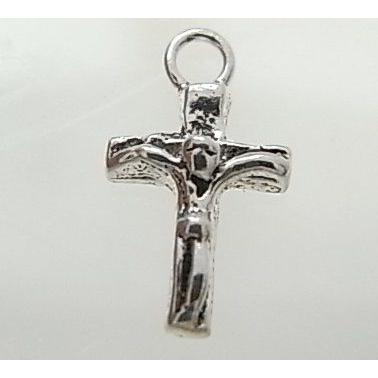 クロスパーツ8-092 2個で1セット 横幅5.04mm×高さ9.25mm シルバー925