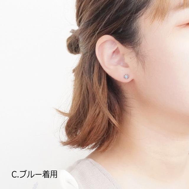 ピアス スワロフスキー チタンポスト エスニック 花 小さい 小粒 スタッドピアス 91 1222 シルバーとアクセサリーのゆかたん 通販 Yahoo ショッピング
