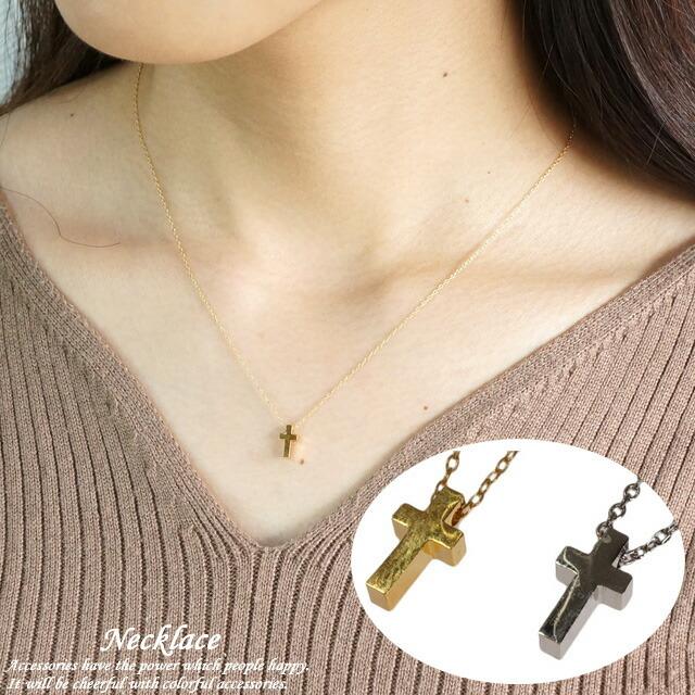 金メッキ 十字架ネックレス ストーン付き ゴールド ダブル クロス ストーン ネックレス – GILA JEWELZ