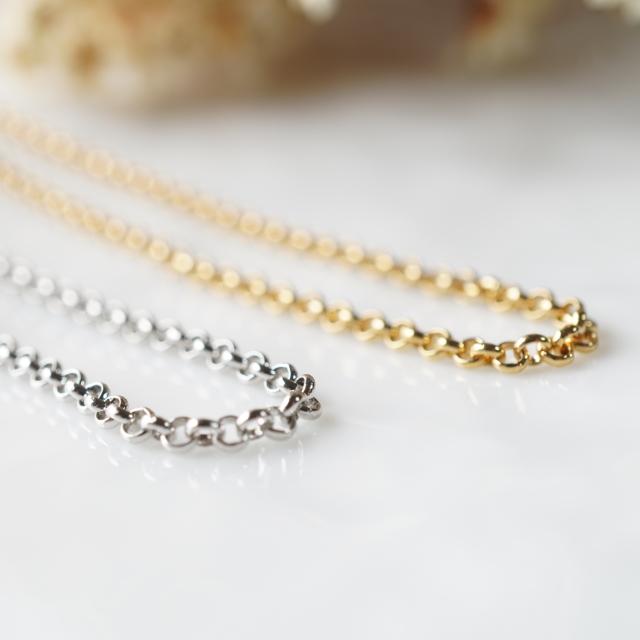 ネックレス シンプル 甲丸アズキチェーン 長さ3タイプ 60cm 70cm ネックレス シンプル 甲丸アズキチェーン 長さ3タイプ 60cm 70cm