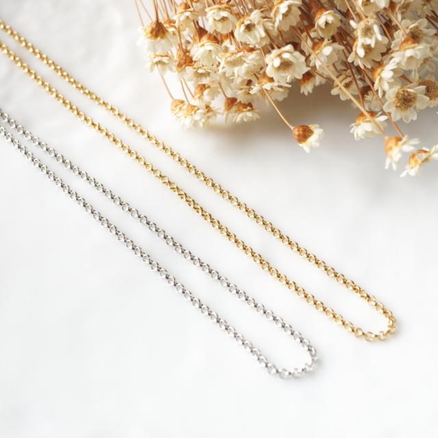 ネックレス シンプル 甲丸アズキチェーン 長さ3タイプ 60cm 70cm ネックレス シンプル 甲丸アズキチェーン 長さ3タイプ 60cm 70cm