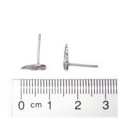 【片方のみ】ハート タグ スタッド ピアス シルバー（ミニ） リターン トゥ ティファニー™ ハート タグ スタッド ピアス