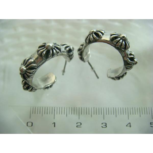 シルバーピアス 重量感がある メンズ G型ピアス e081(e-7-9