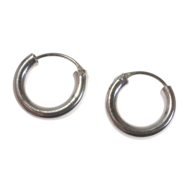 シルバーピアス 大きめ 太め 直径14mm 厚み3mm シンプル シルバーピアス 大きめ 太め 直径14mm 厚み3mm シンプル