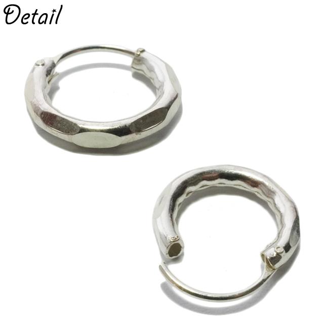 SILVER925 シルバーピアス　フープ新品、未使用 ピアス フープピアス シルバー925 レディース プレーン ワイド