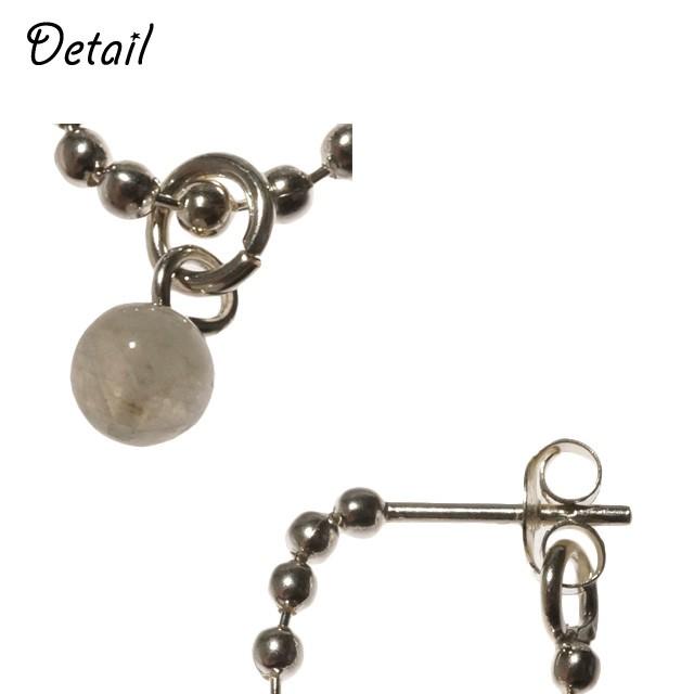 ハート♡ピアス シルバー925｜キャッチ一体型［スタージュエリー］銀 ハート♡ピアス シルバー925｜キャッチ一体型［スタージュエリー