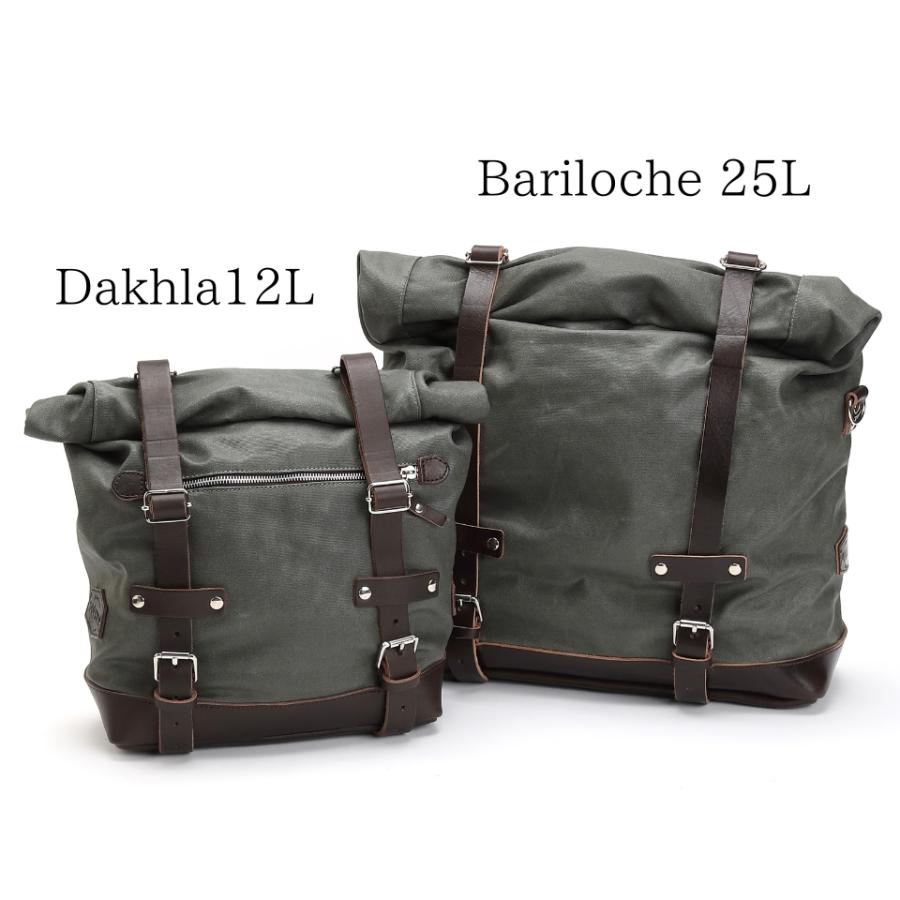 Bariloche 25L サドルバッグ グリーン サイドバッグ LaPoderosaGoods 国内在庫あり 即納 トライアンフ BMW インディアン ロイヤルエンフィールド モトグッツィ |  | 10