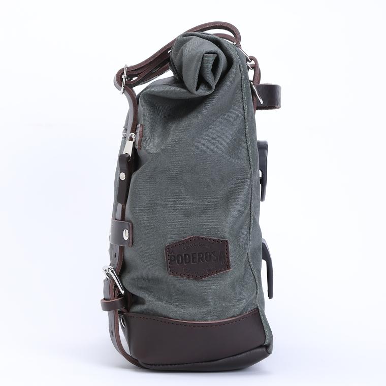 Dakhla 12L サドルバッグ グリーン サイドバッグ  LaPoderosaGoods 国内在庫あり 即納 トライアンフ BMW インディアン ロイヤルエンフィールド モトグッツィ |  | 02