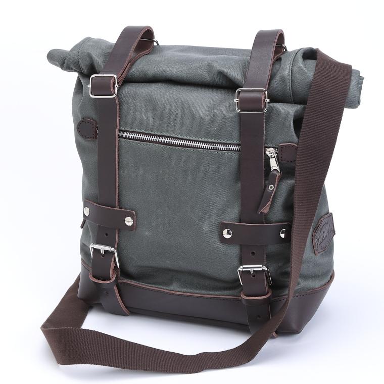 Dakhla 12L サドルバッグ グリーン サイドバッグ  LaPoderosaGoods 国内在庫あり 即納 トライアンフ BMW インディアン ロイヤルエンフィールド モトグッツィ |  | 09