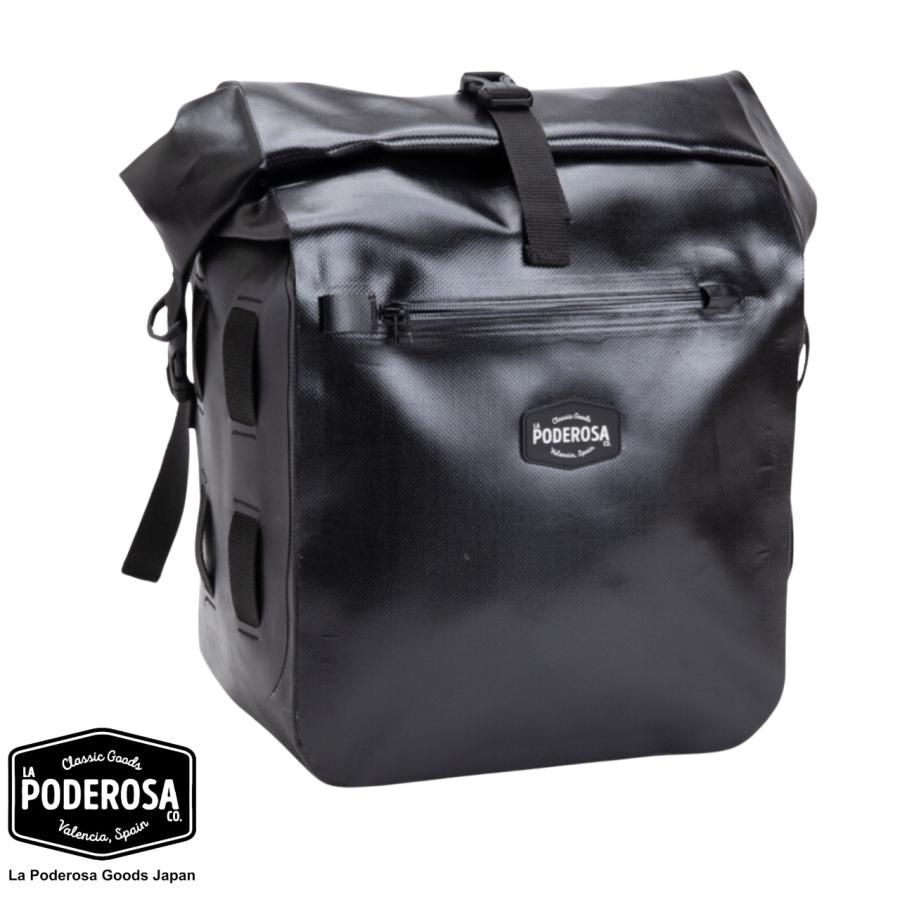 Lofoten 22L 防水サドルバッグ サイドバッグ 黒 LaPoderosaGoods 国内在庫あり 即納 トライアンフ BMW インディアン ロイヤルエンフィールド モトグッツィ | 